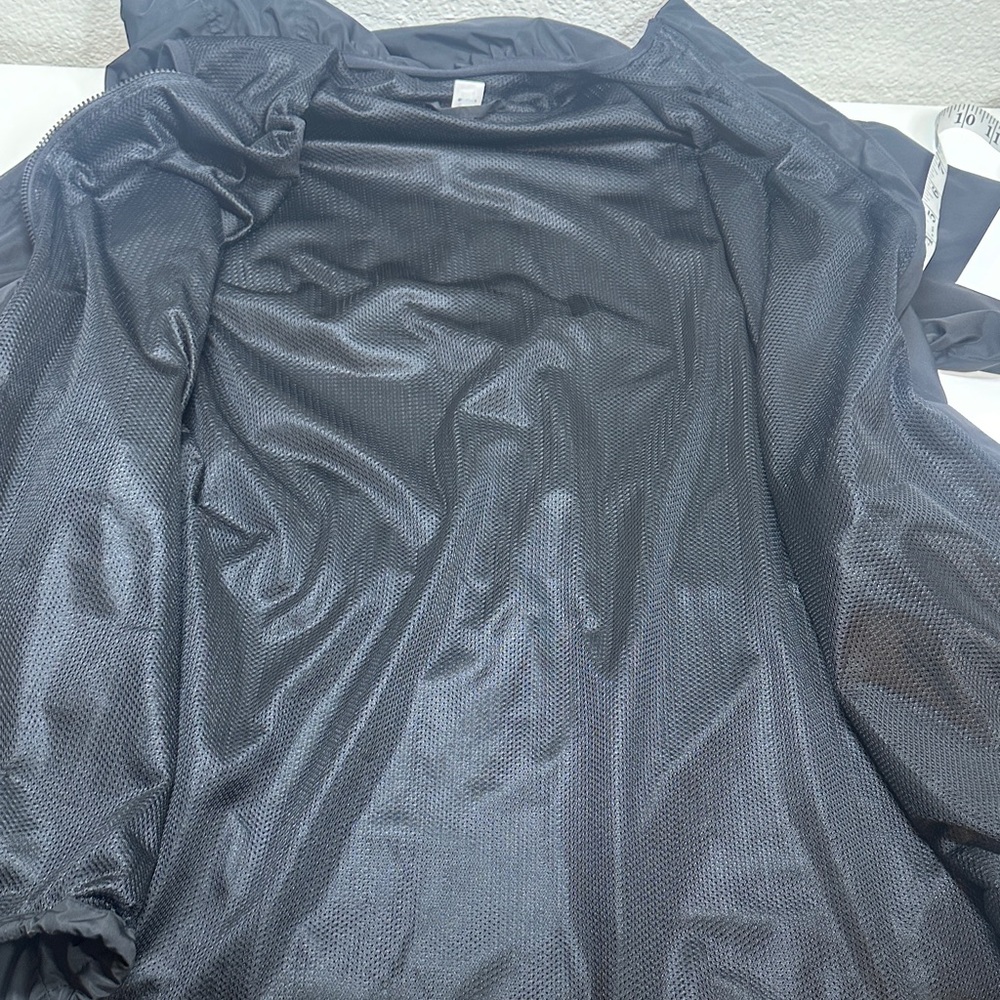Old Navy Anorak Raincoat Women's Black Hooded Jacket XL - Picture 12 of 12